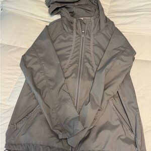 Athleta gray light jacket